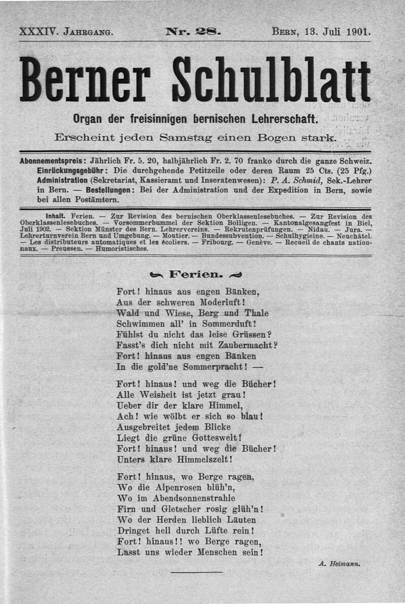 Buchumschlag - Heft 28