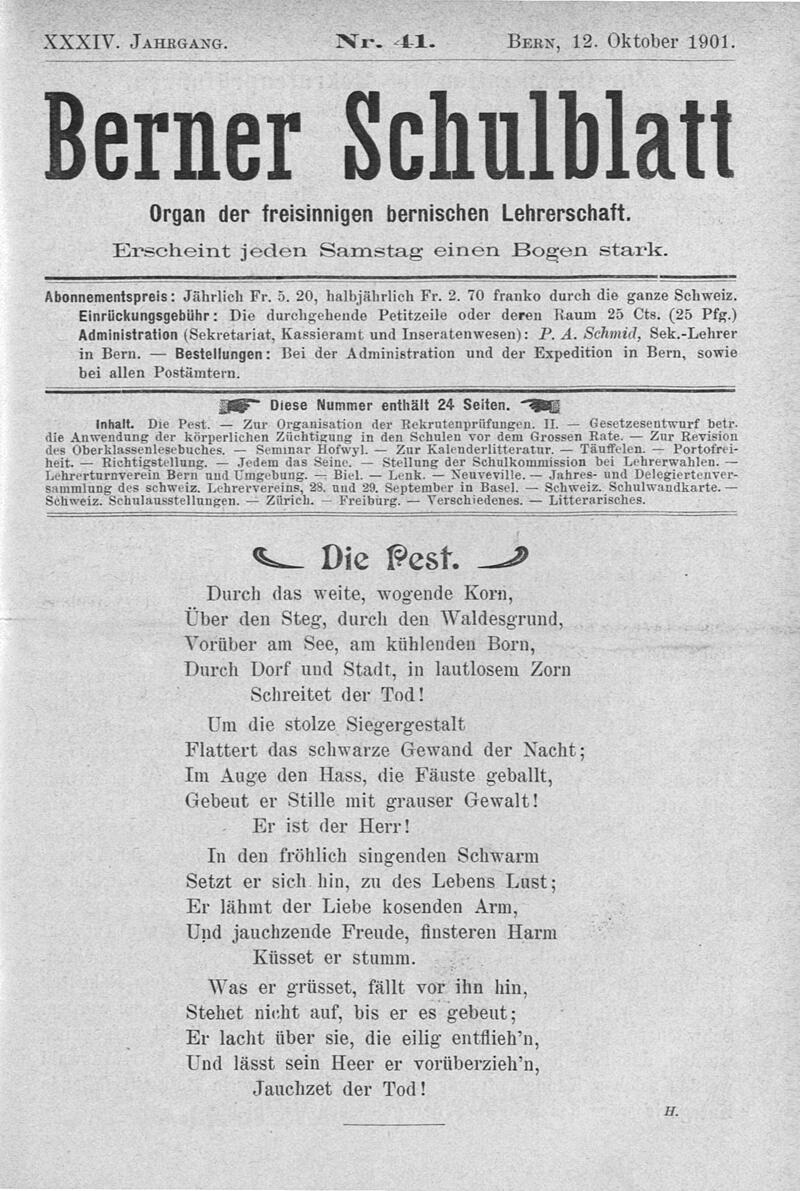 Buchumschlag - Heft 41