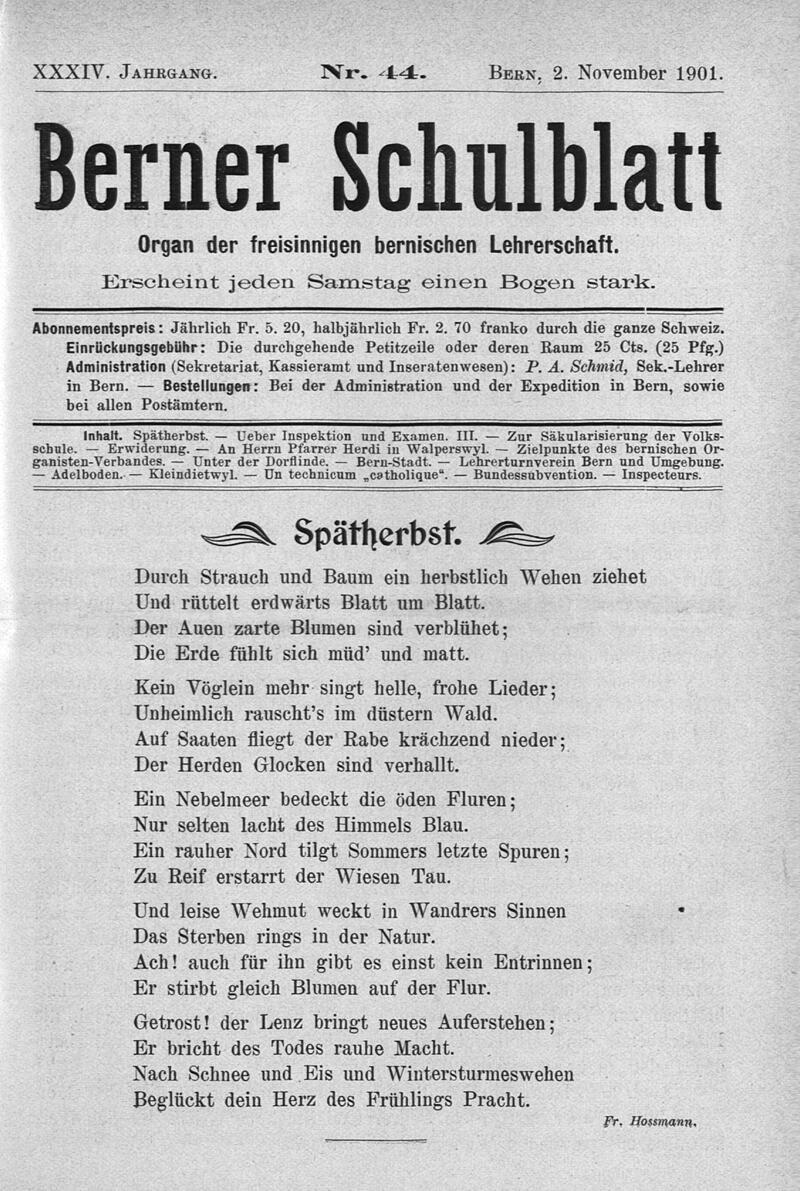 Buchumschlag - Heft 44