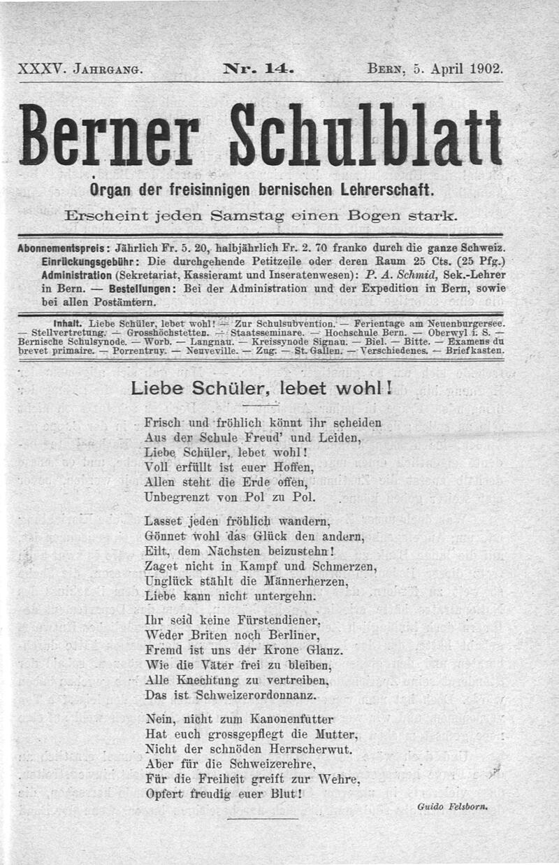 Buchumschlag - Heft 14