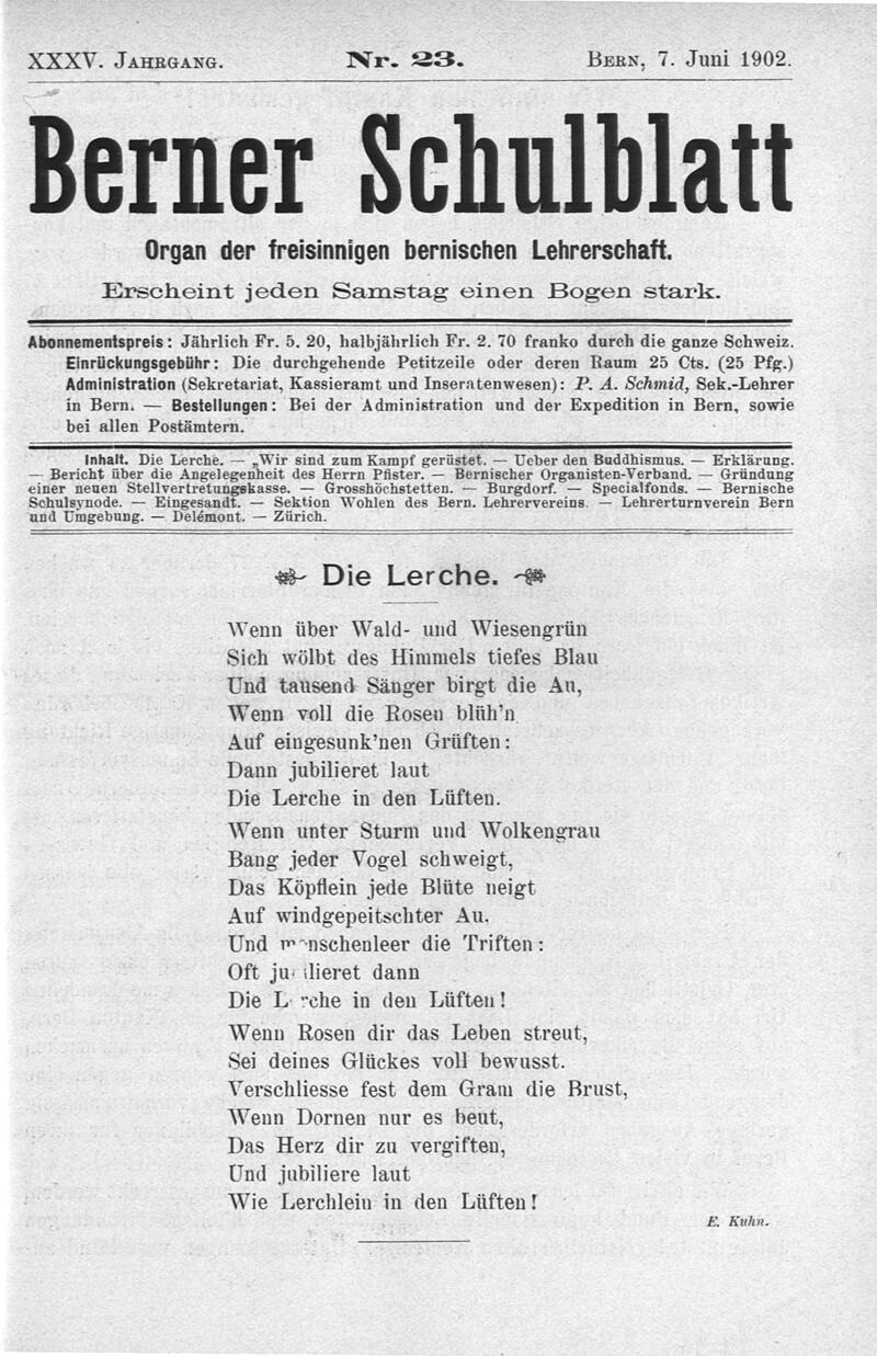 Buchumschlag - Heft 23