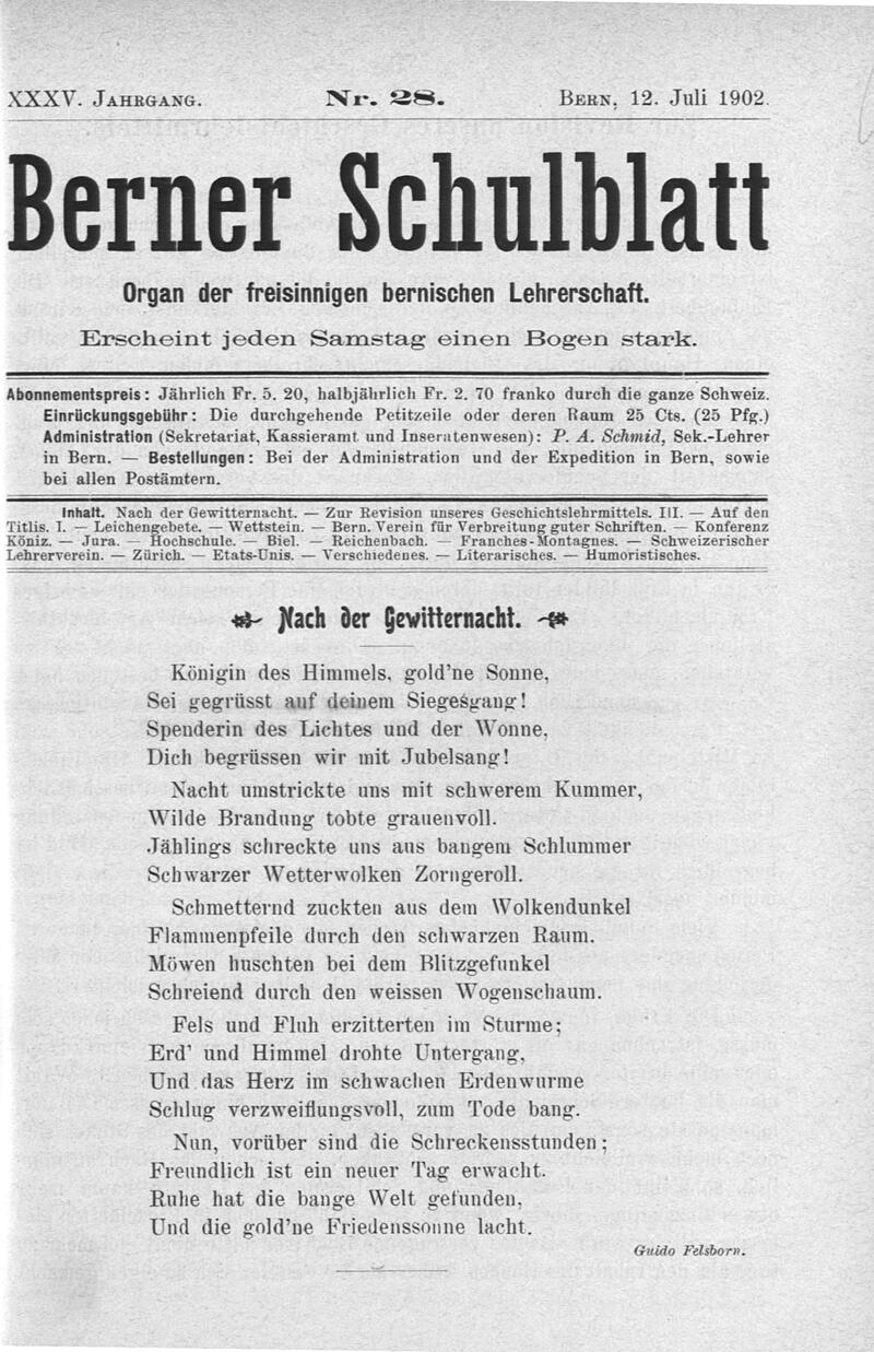Buchumschlag - Heft 28