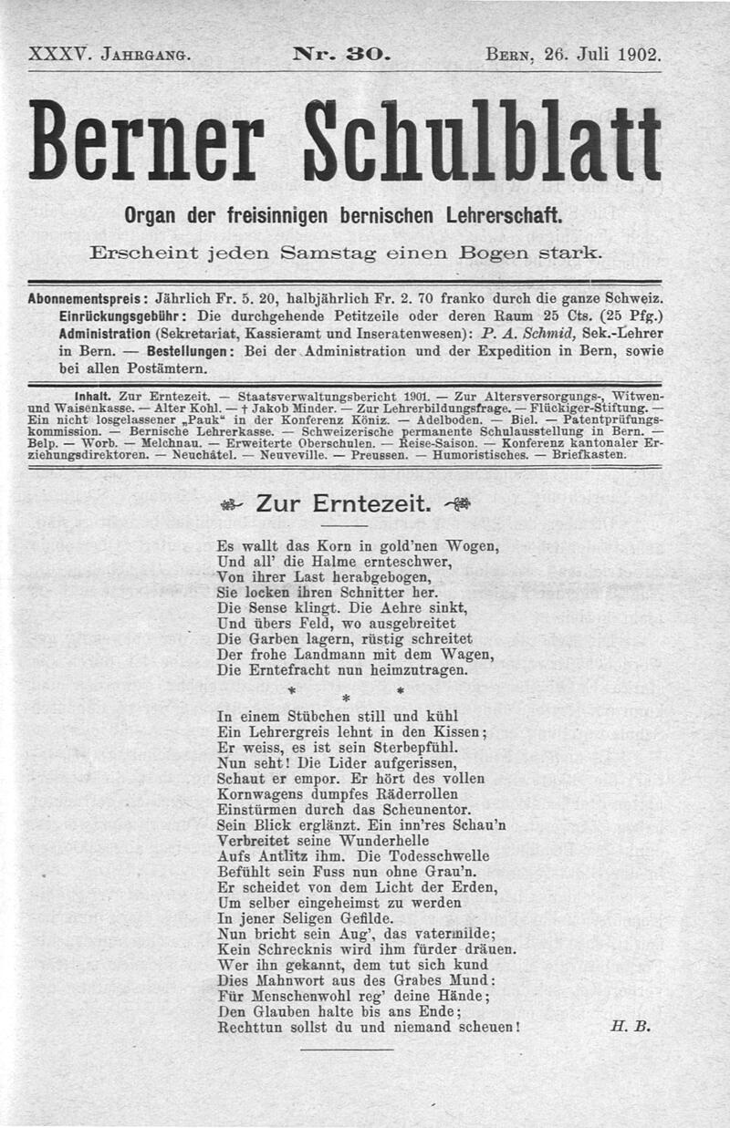 Buchumschlag - Heft 30