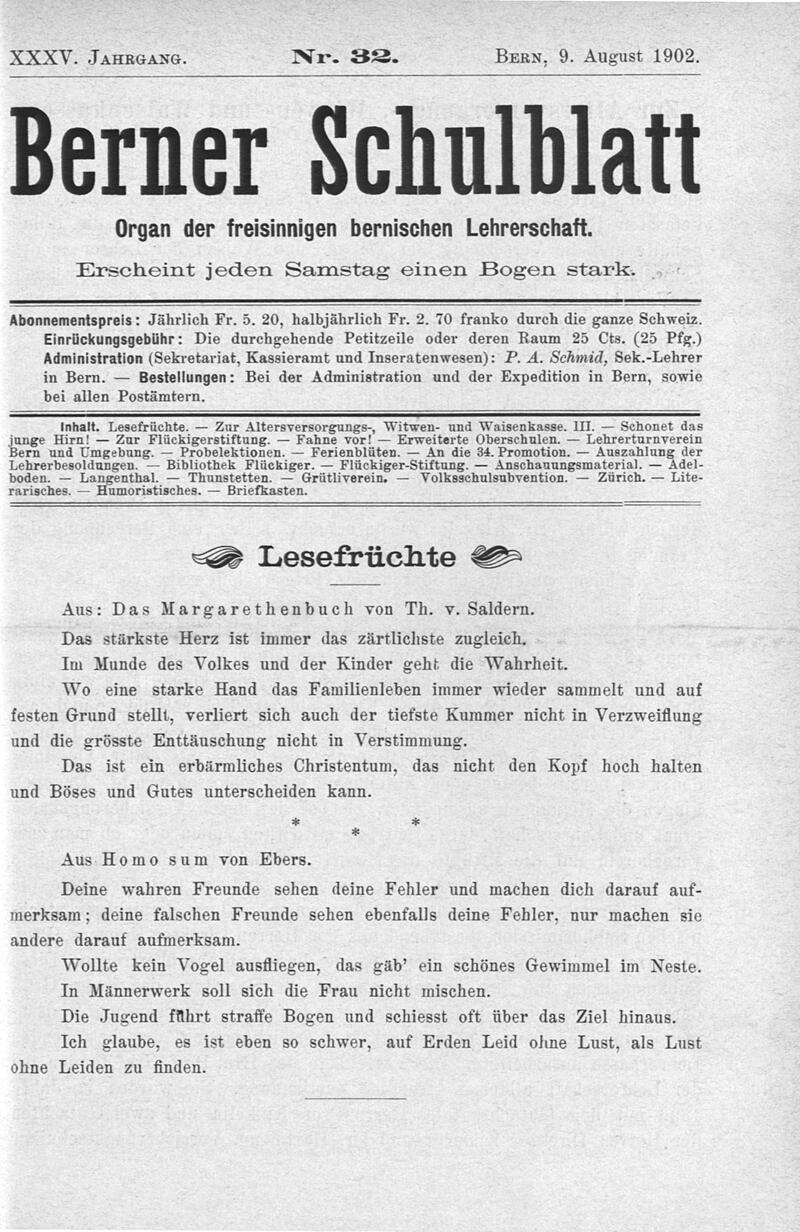 Buchumschlag - Heft 32