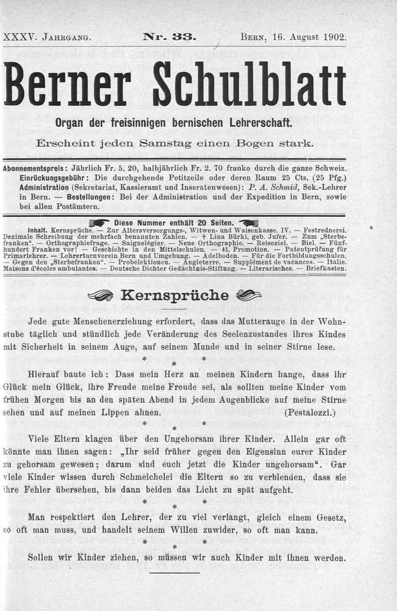 Buchumschlag - Heft 33