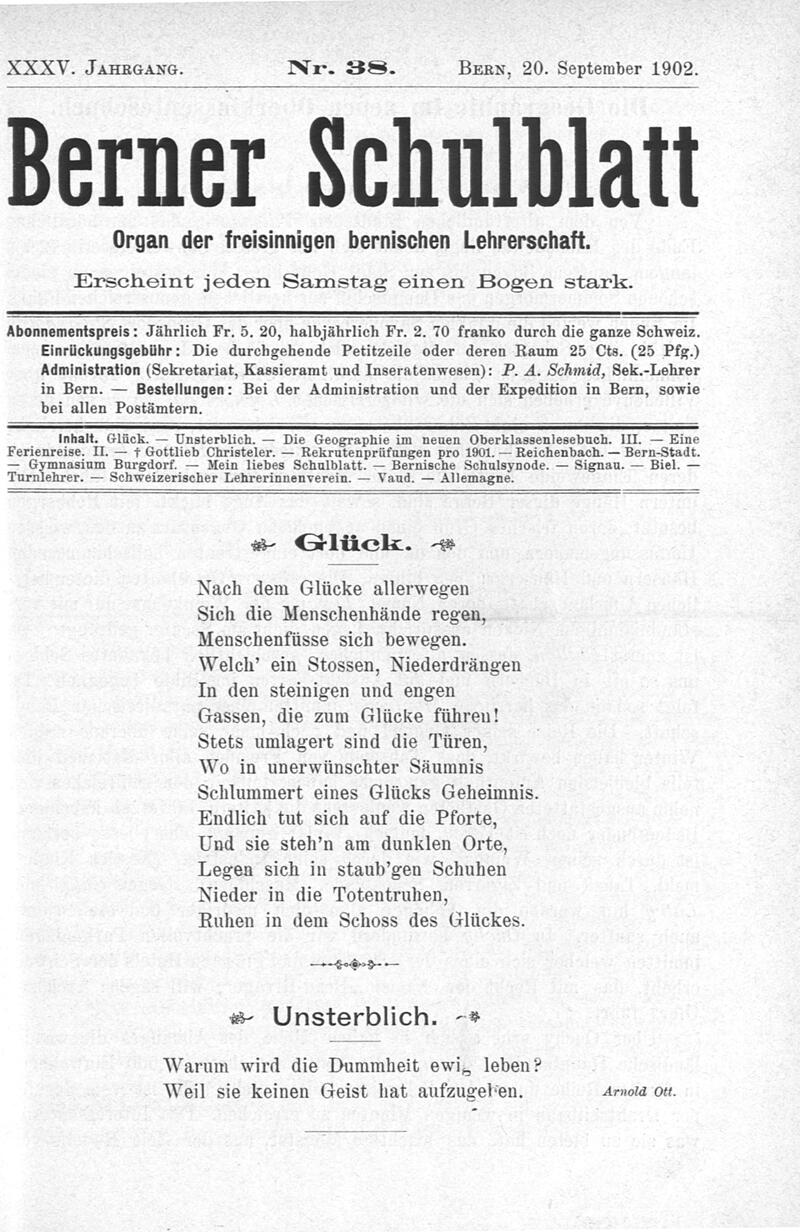 Buchumschlag - Heft 38
