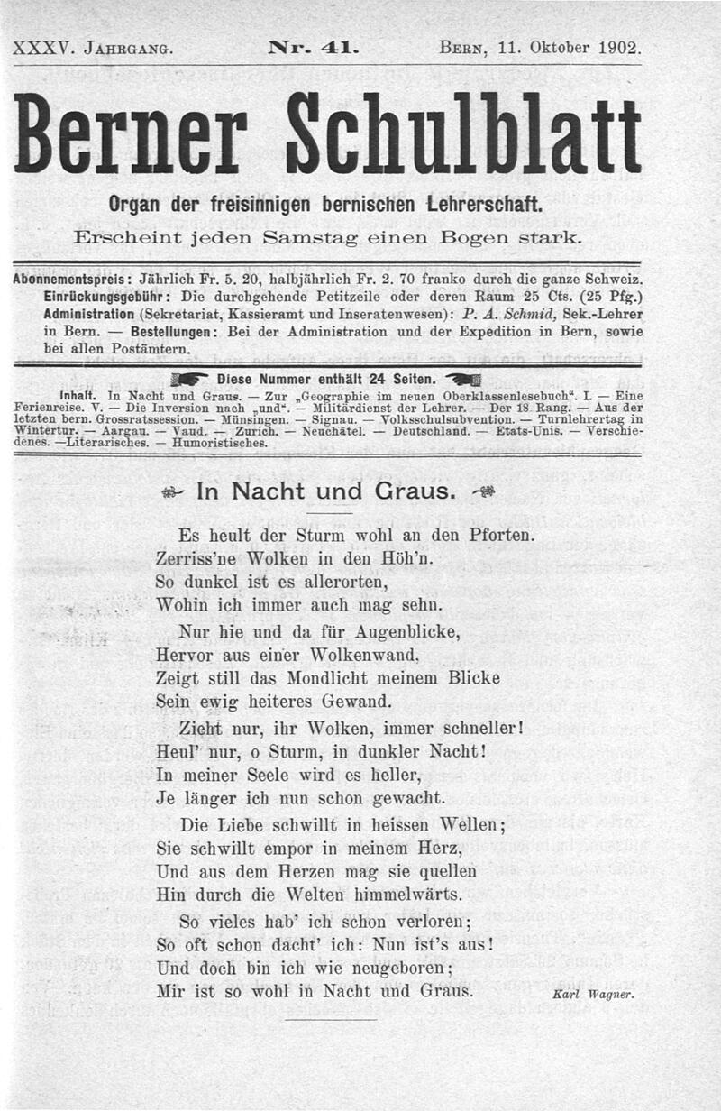 Buchumschlag - Heft 41