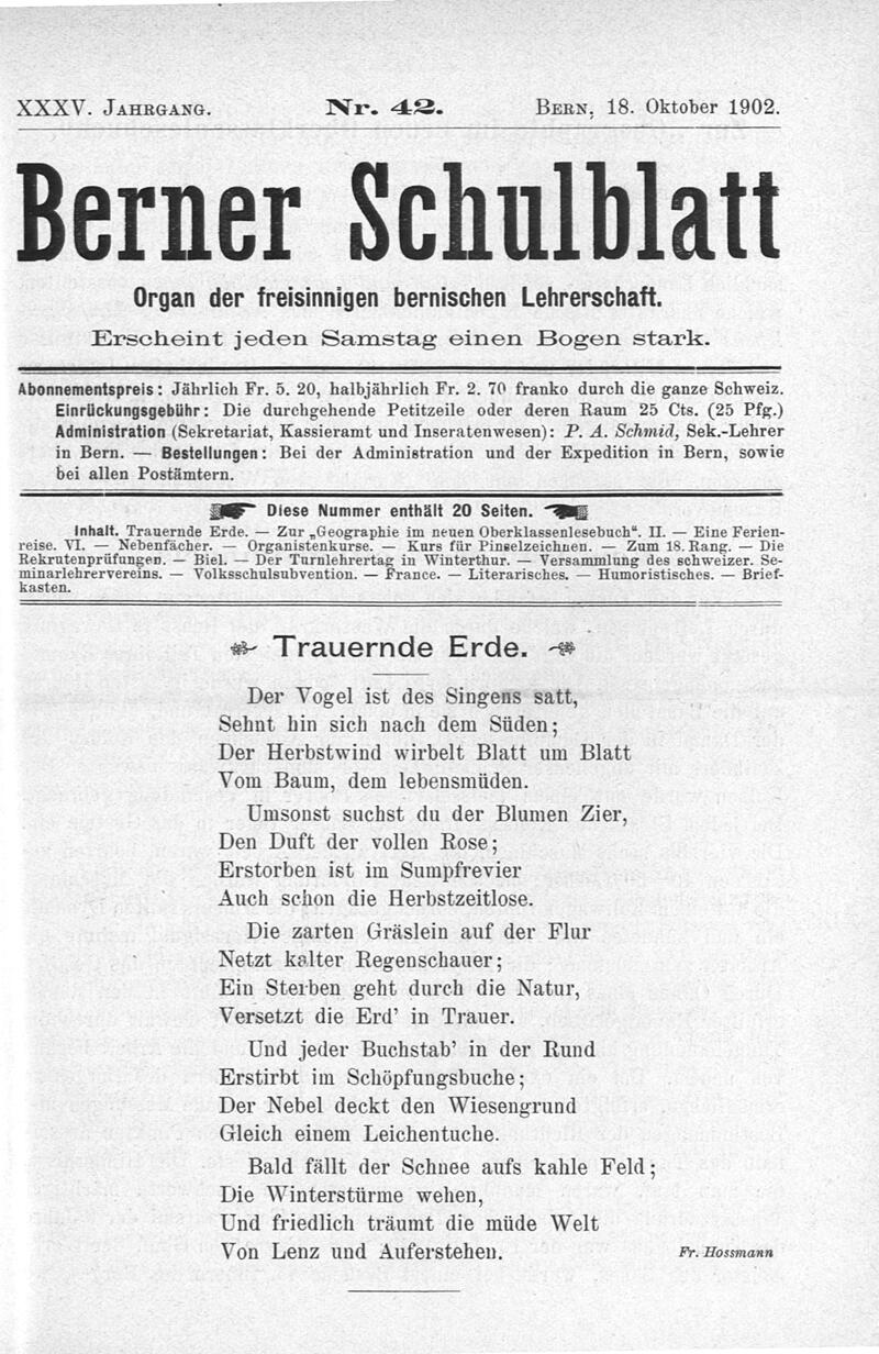 Buchumschlag - Heft 42