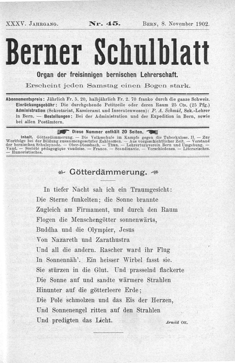 Buchumschlag - Heft 45