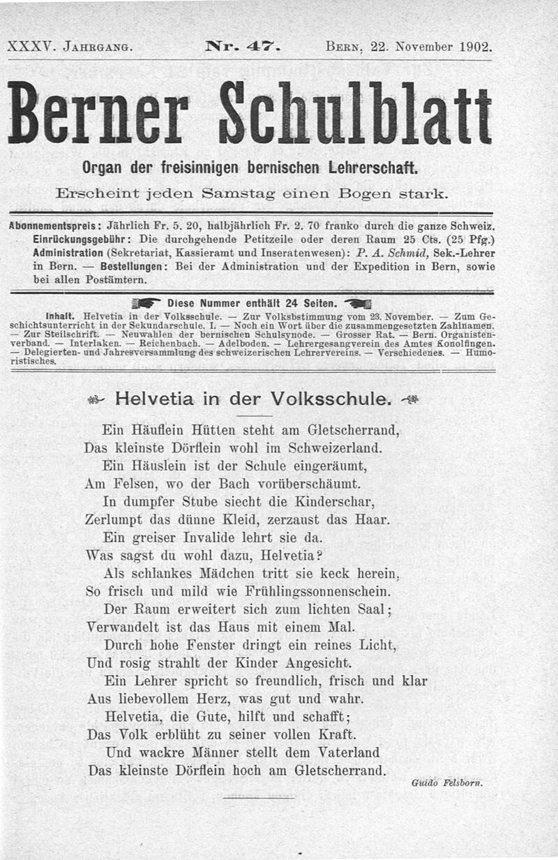 Buchumschlag - Heft 47