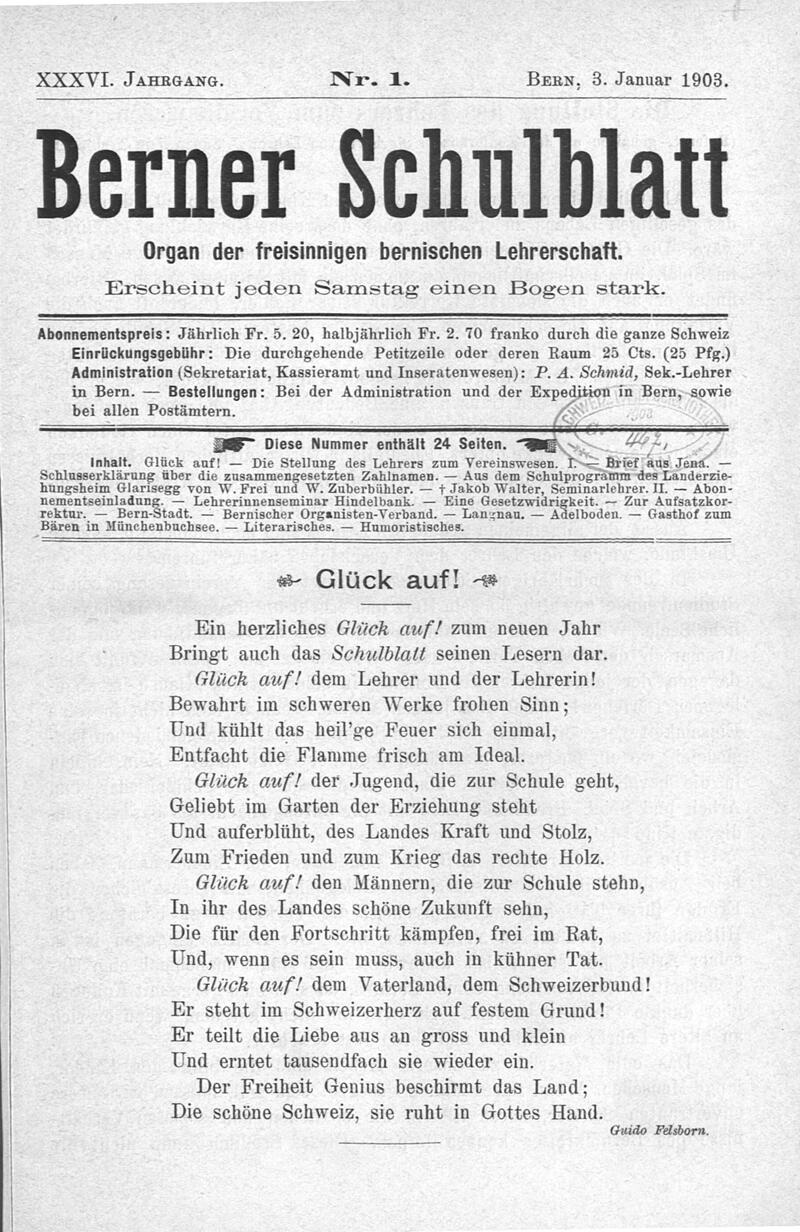 Buchumschlag - Heft 1