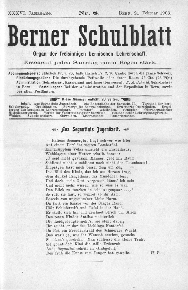 Buchumschlag - Heft 8