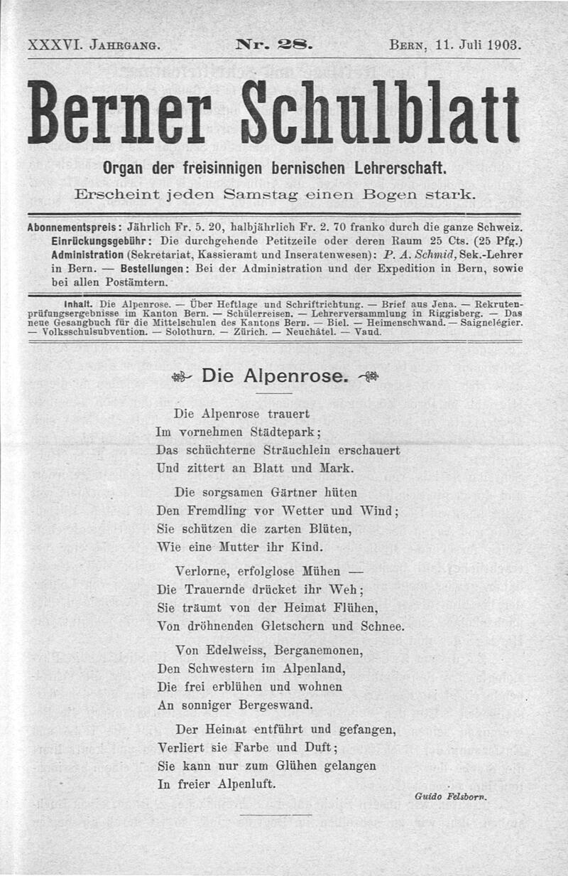 Buchumschlag - Heft 28