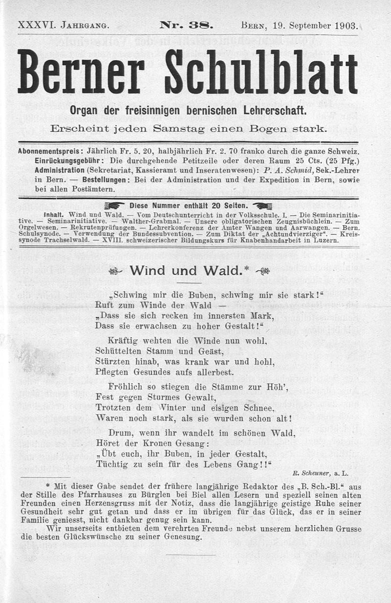 Buchumschlag - Heft 38