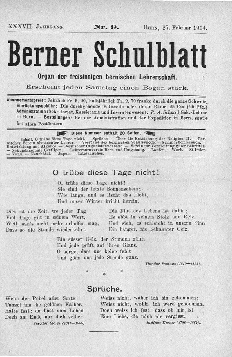Buchumschlag - Heft 9