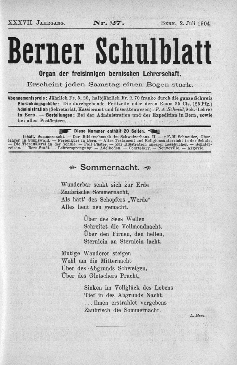 Buchumschlag - Heft 27