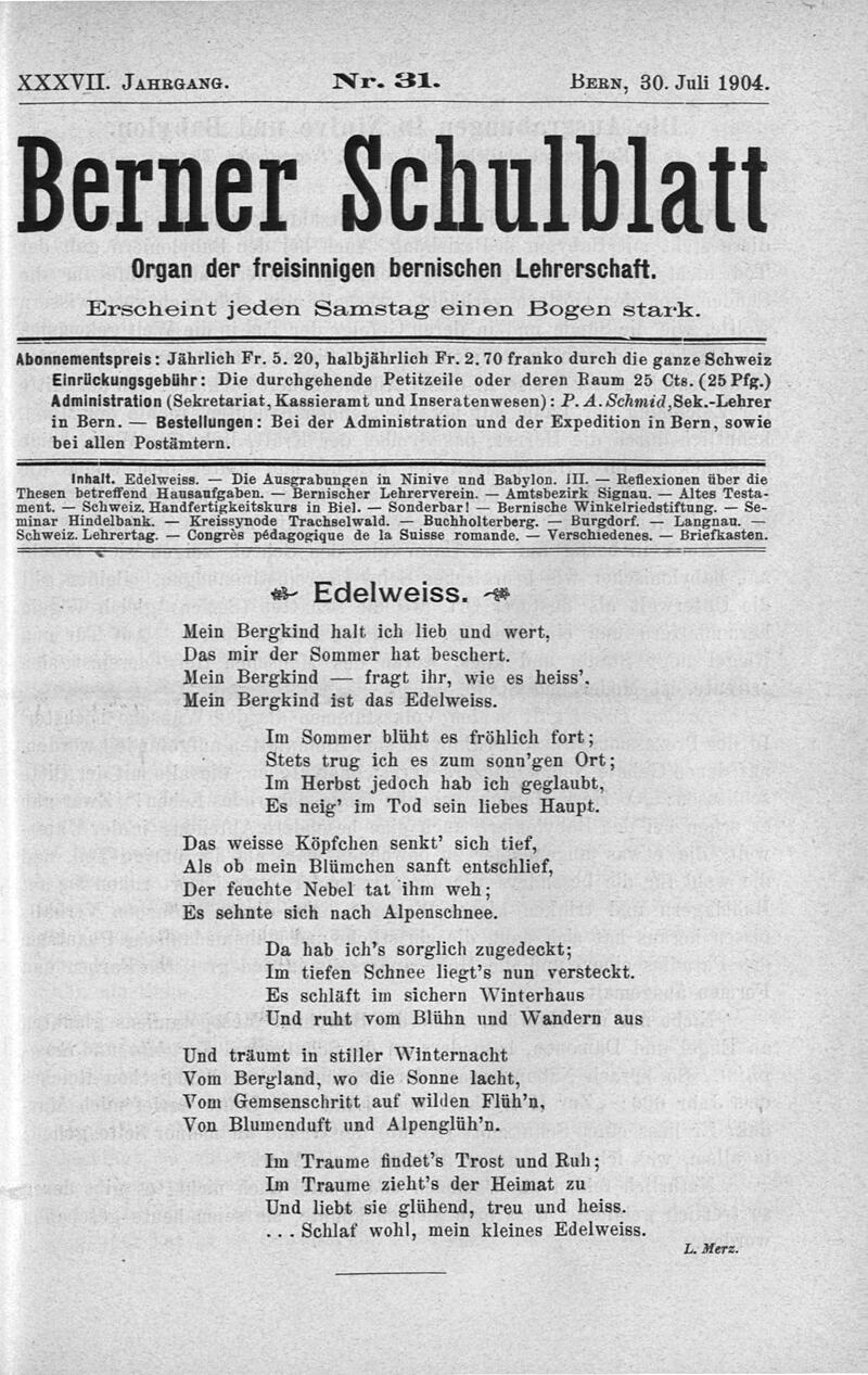 Buchumschlag - Heft 31