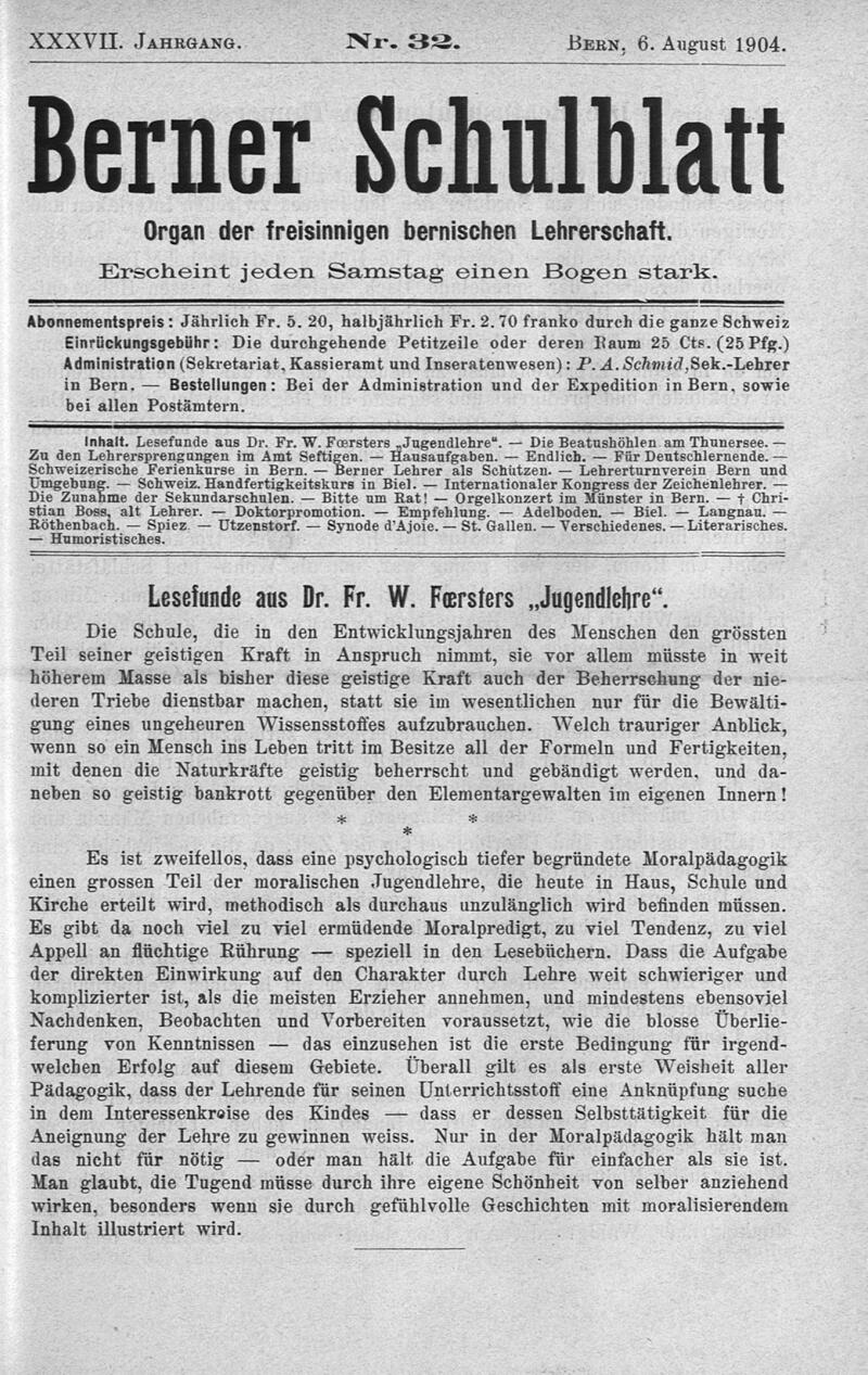 Buchumschlag - Heft 32