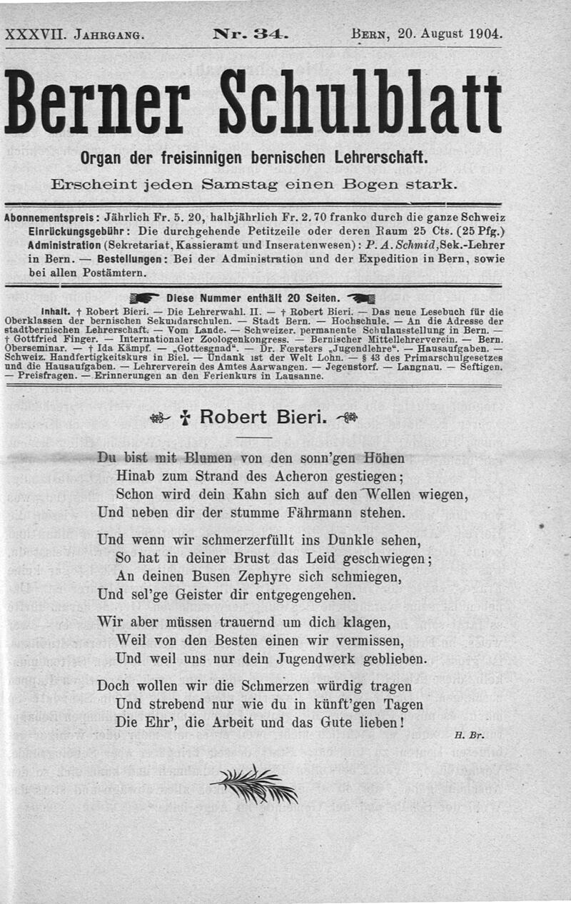 Buchumschlag - Heft 34