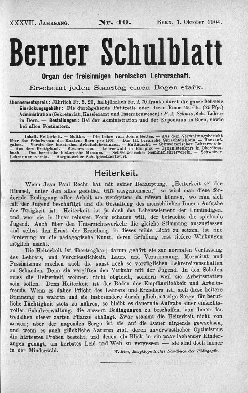 Buchumschlag - Heft 40