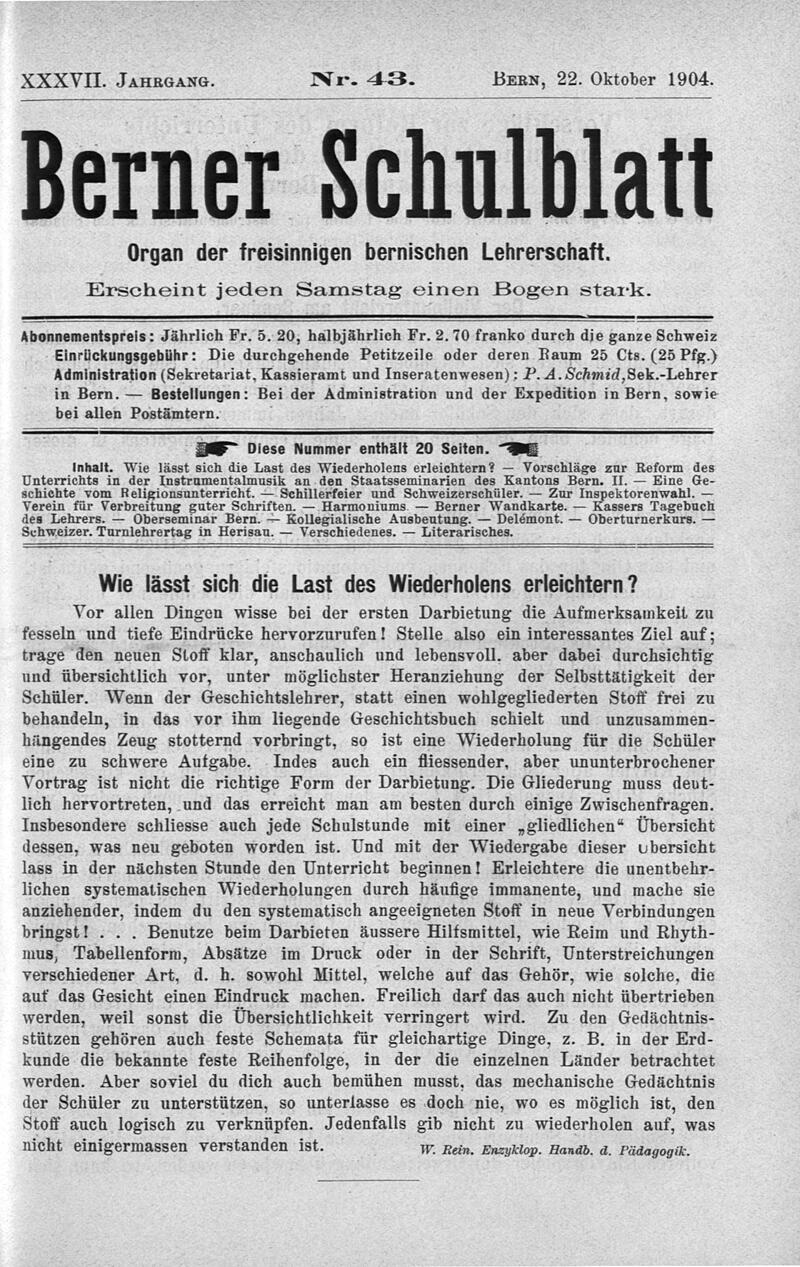 Buchumschlag - Heft 43