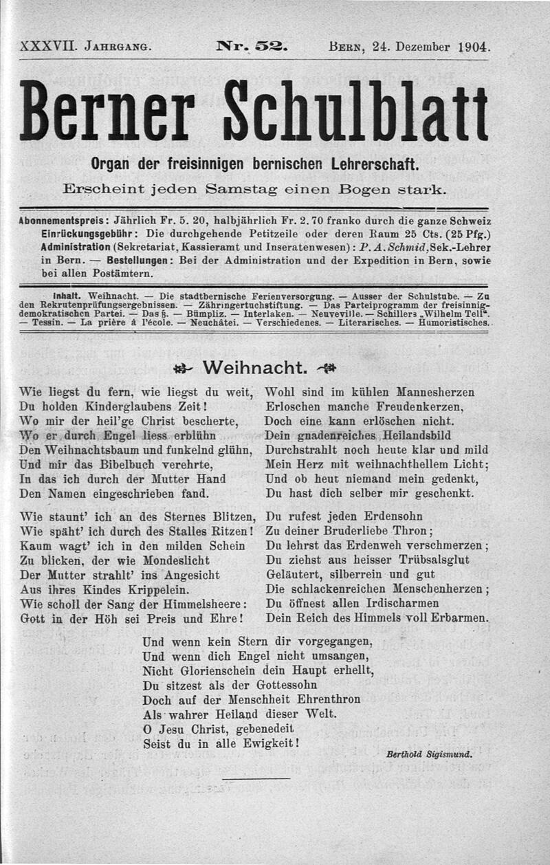 Buchumschlag - Heft 52