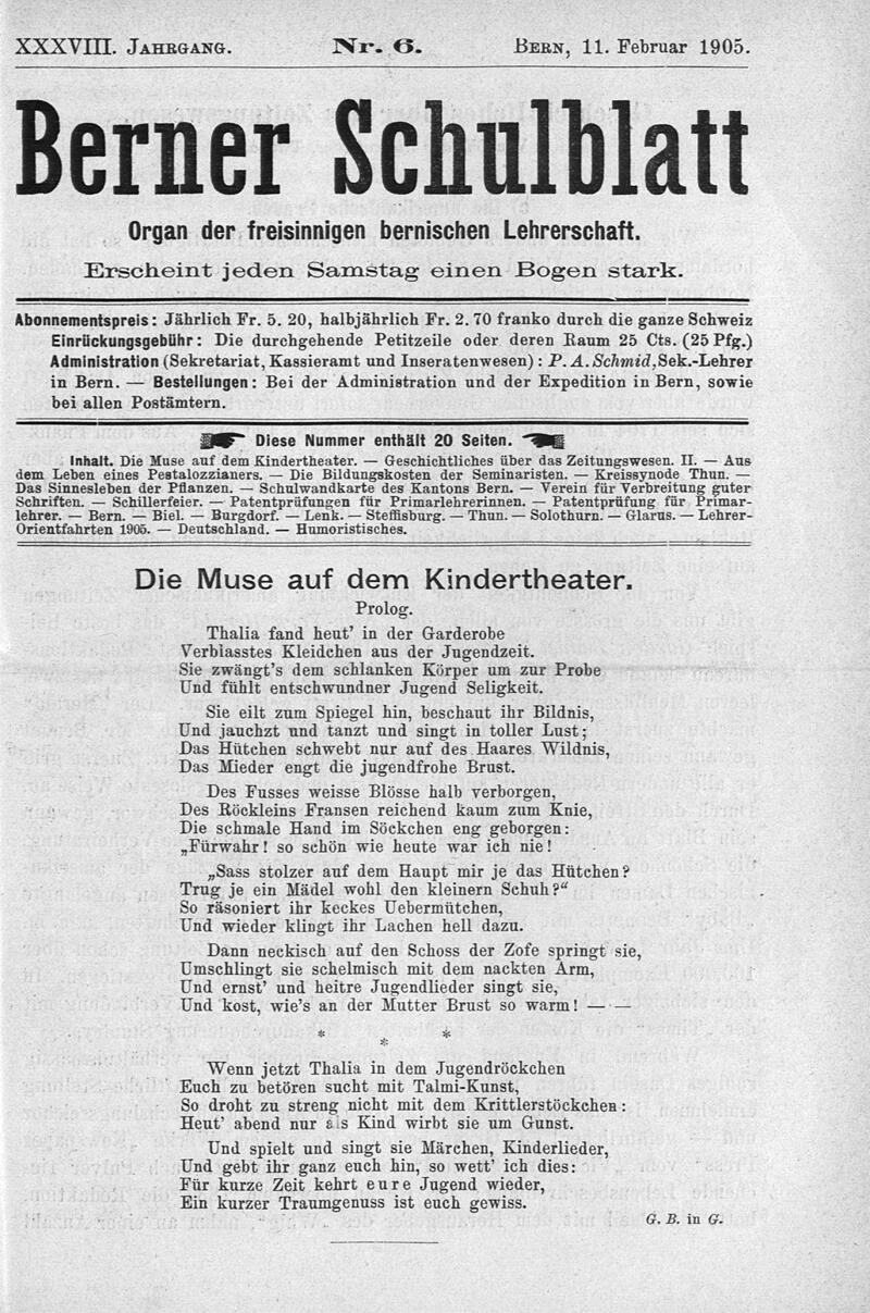 Buchumschlag - Heft 6