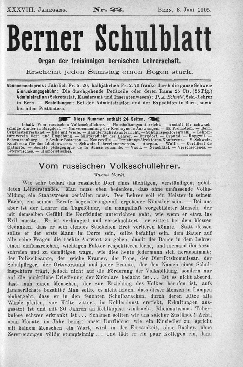 Buchumschlag - Heft 22