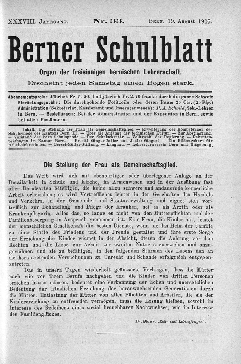 Buchumschlag - Heft 33