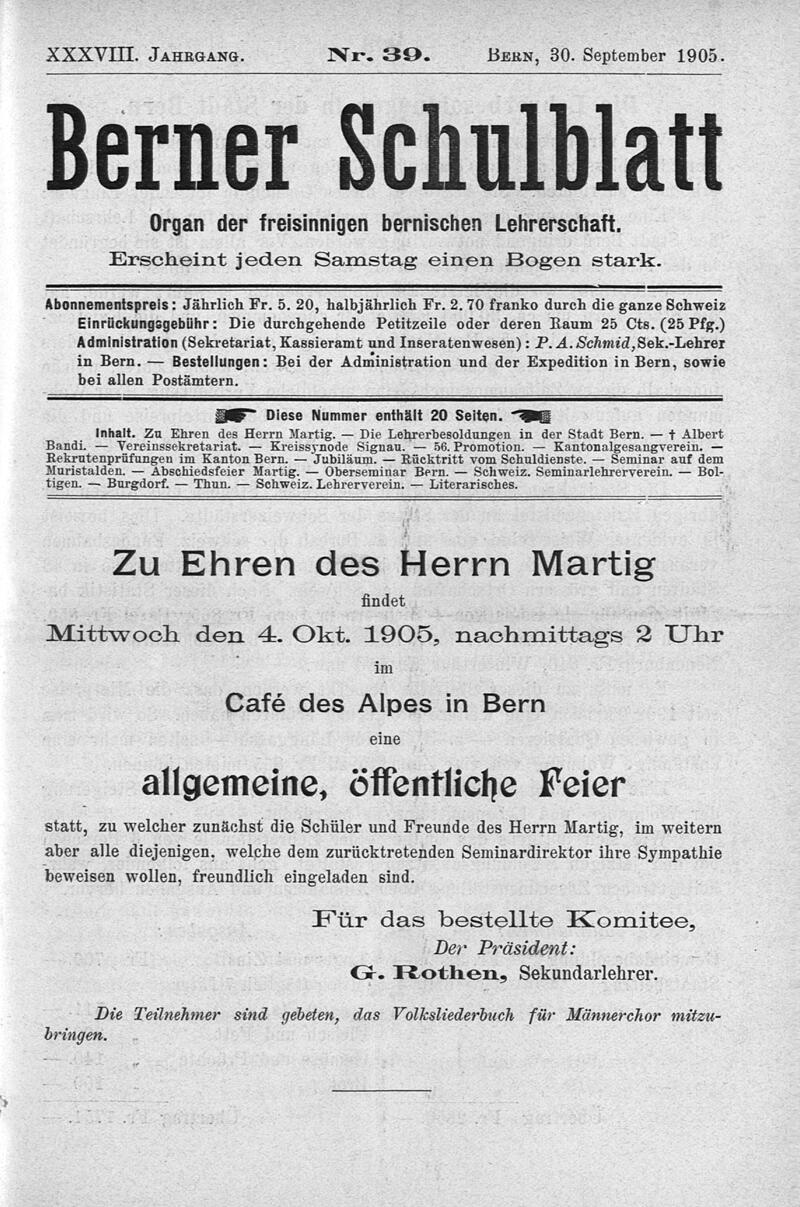 Buchumschlag - Heft 39