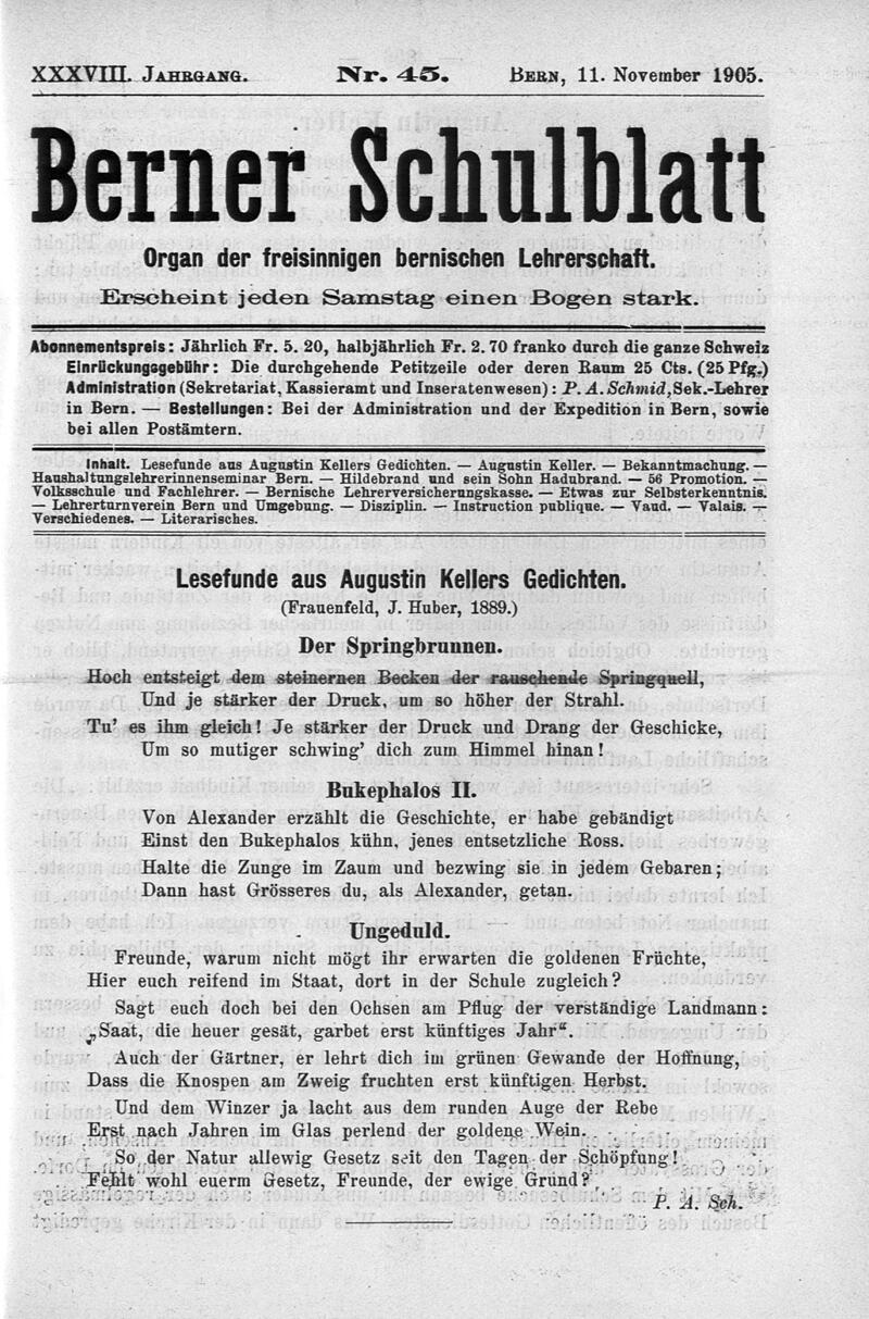 Buchumschlag - Heft 45