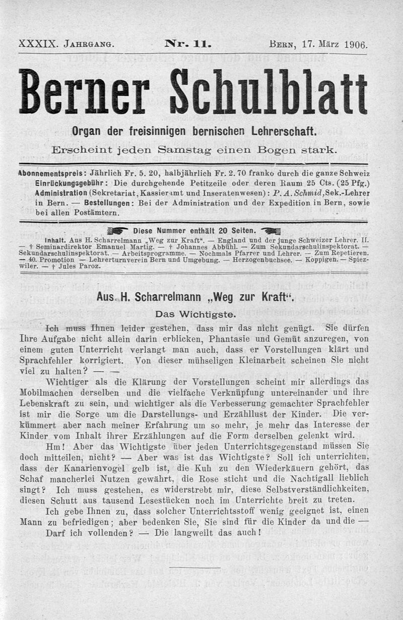 Buchumschlag - Heft 11