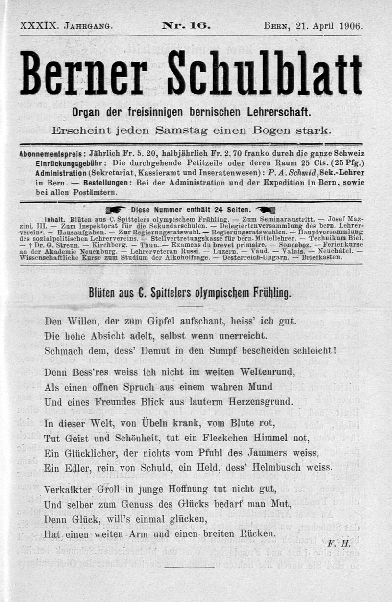 Buchumschlag - Heft 16