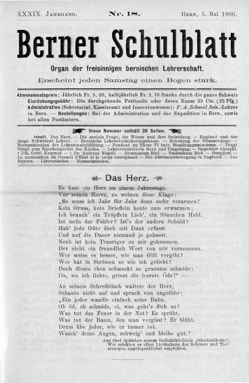 Buchumschlag - Heft 18