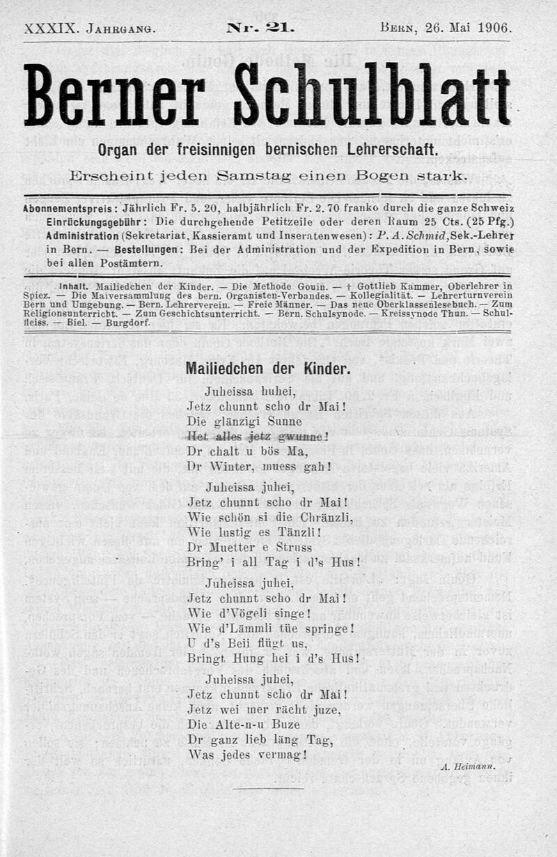 Buchumschlag - Heft 21
