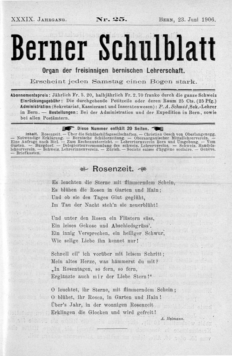 Buchumschlag - Heft 25