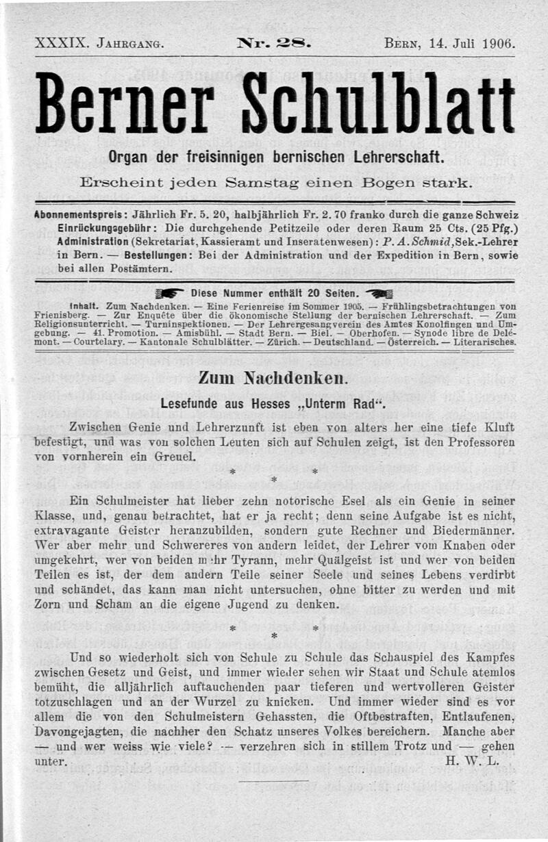 Buchumschlag - Heft 28