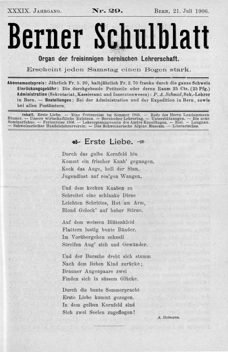 Buchumschlag - Heft 29