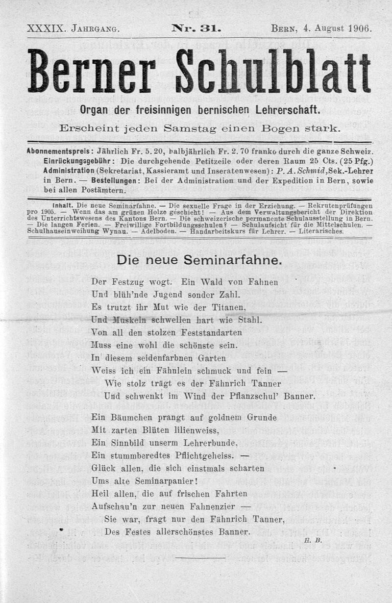 Buchumschlag - Heft 31