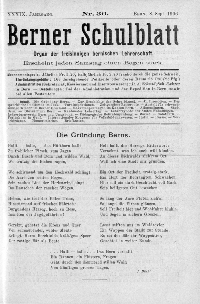 Buchumschlag - Heft 36