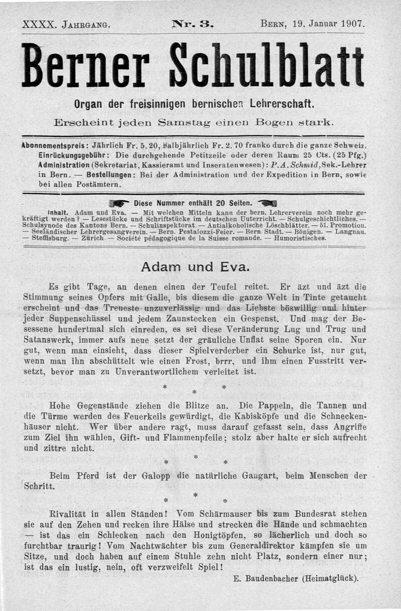 Buchumschlag - Heft 3