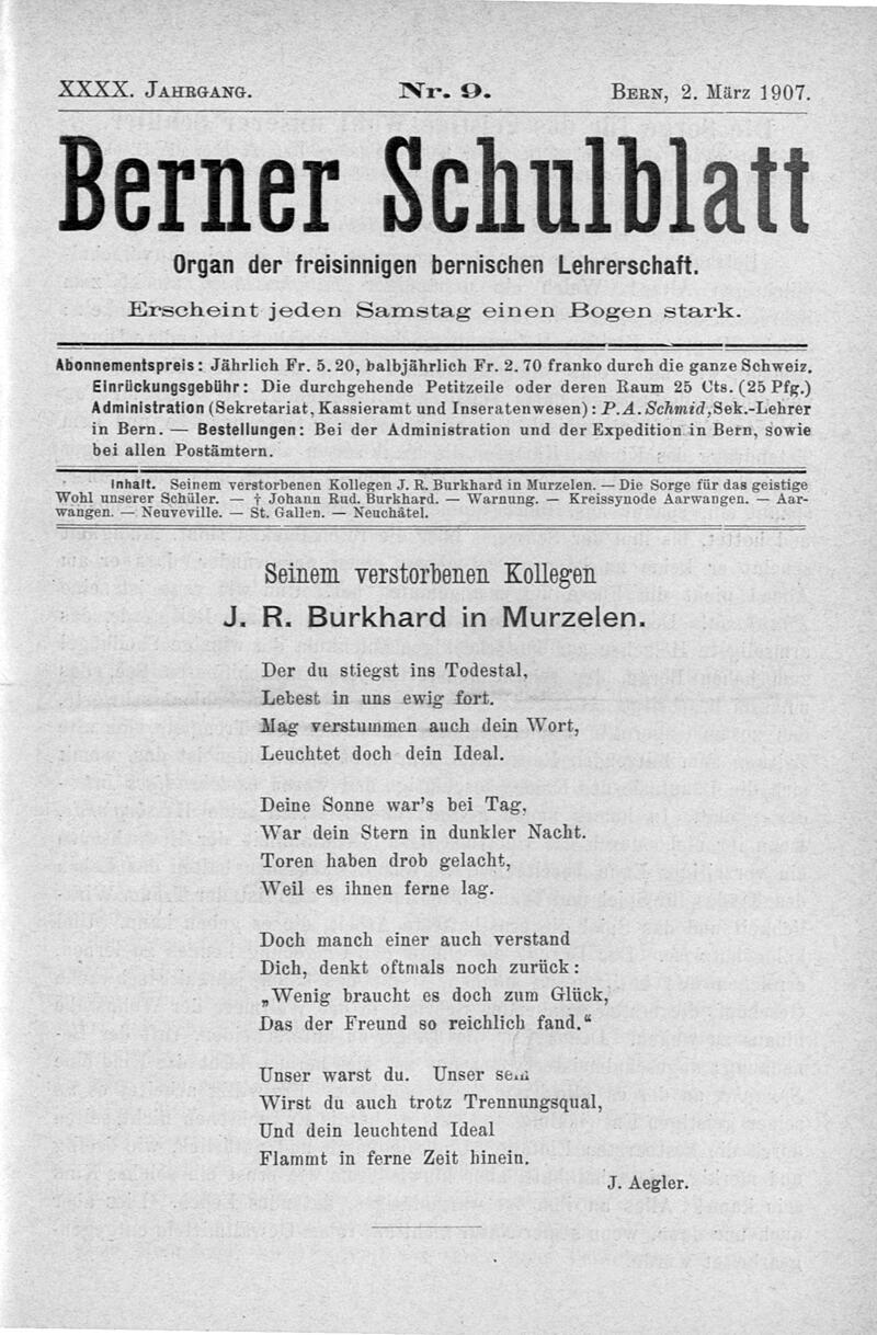 Buchumschlag - Heft 9