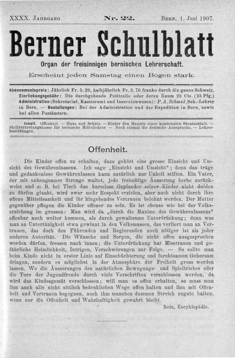 Buchumschlag - Heft 22