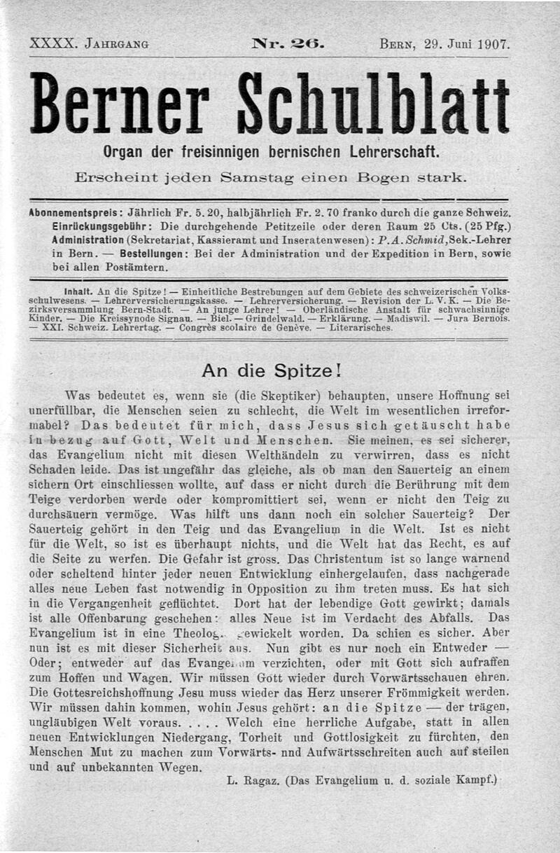 Buchumschlag - Heft 26