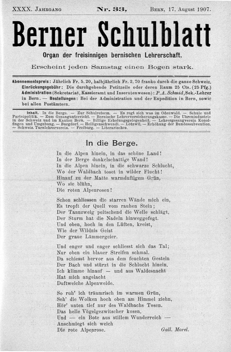 Buchumschlag - Heft 33