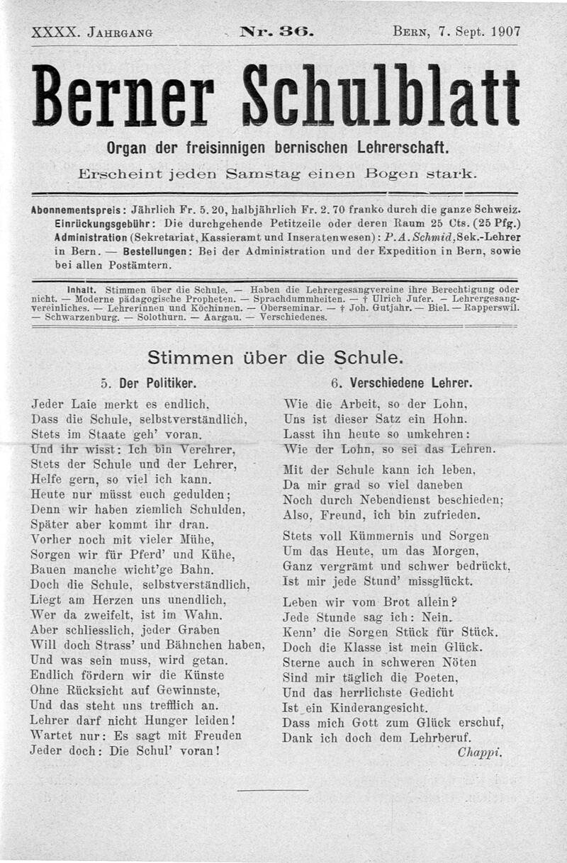 Buchumschlag - Heft 36