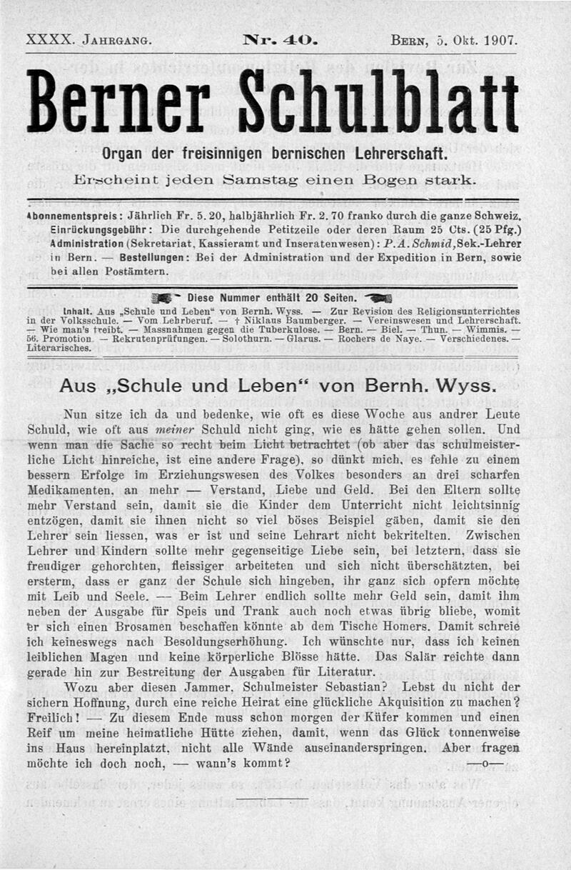 Buchumschlag - Heft 40