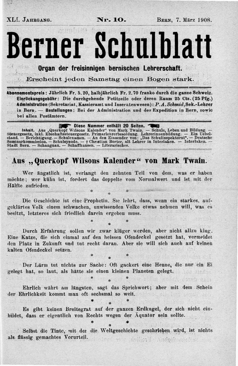 Buchumschlag - Heft 10