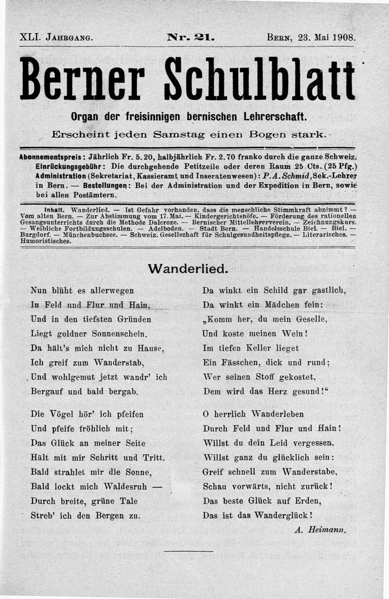 Buchumschlag - Heft 21