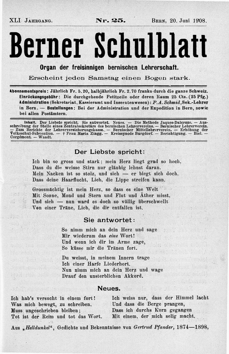 Buchumschlag - Heft 25